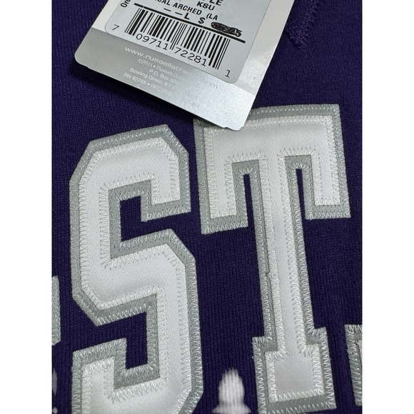Kansas State Wildcats Vertical Arch Large Purple Applique Logo Deadstock NWT - Picture 3 of 8